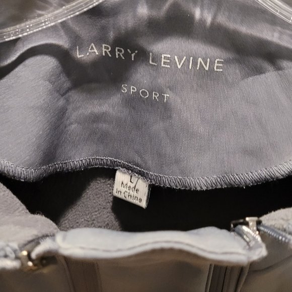 Women's Larry Levine Sport softshell jacket Large L gray - Picture 4 of 4